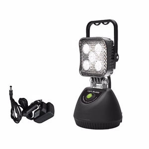 Green ID LED akku-arbejdslampe med magnetfod - 15W